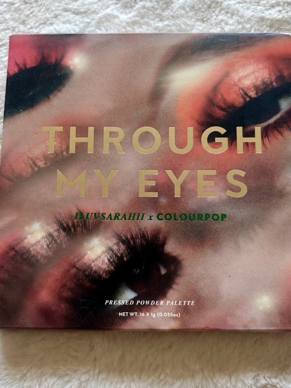 Colourpop THROUGH MY EYES Palette NIB